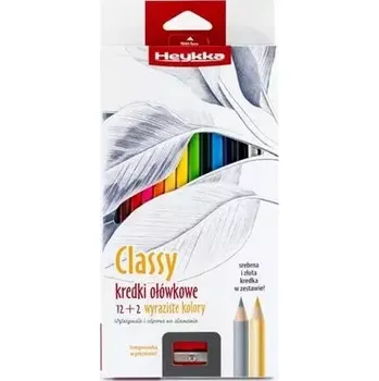 Pastelka Heykka pastelky Classy, 12+2 barvy