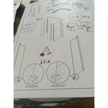Náhradní krytka levá, chrom MT0439.10