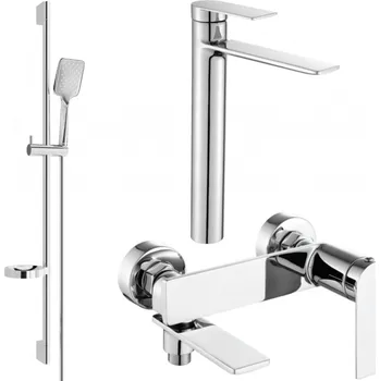 Vodovodní baterie Mexen Zero DS62 vanová sada, chrom - 7113DS62-00 Bateriové soupravy