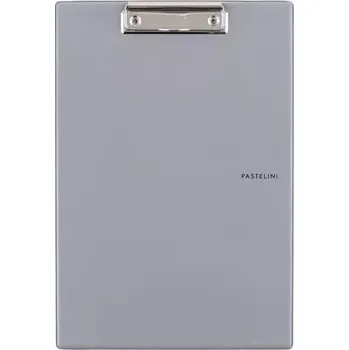 Psací podložka Psací podložka s klipem Pastelini - A4 , šedá