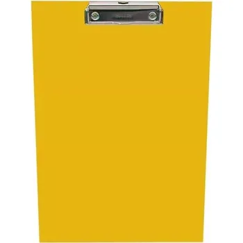 Archivační box Psací podložka s klipem Hit Office - A4, žlutá