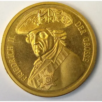 Sběratelství Pamětní mince Německo, Friedrich II č.14 (Pamětní mince - medaile)