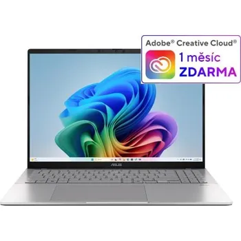 Notebook ASUS NTB Vivobook S16 (S3607QA-PL004W), QS X1 26 100, 16" 2560x1600, 16GB, 512GB, QAdreno, W11 Home, Silver