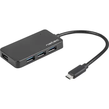 USB hub Natec Silkworm USB-C rozbočovač 4x USB 3.0 HUB