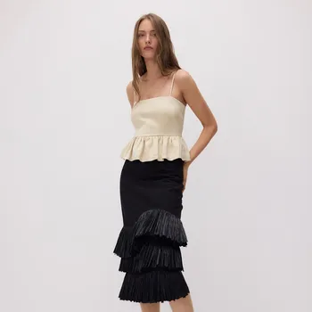 Dámská sukně Reserved - LADIES` SKIRT - černý - 143FK-99X - 143FK-99X-M