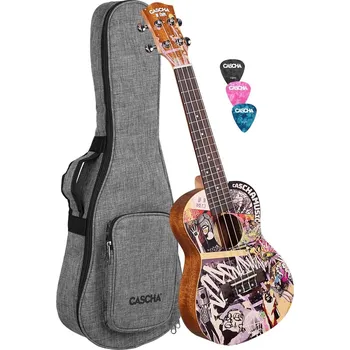 Ukulele Cascha HH 2604 Art Series Urban Koncertní ukulele