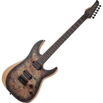 Elektrická kytara Schecter Reaper-6 Charcoal Burst Elektrická kytara