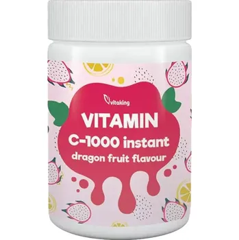 Fitness strava Vitaking Instant Supreme Vitamin C Powder Dragon Berry 150 g Příchuť: dračí ovoce