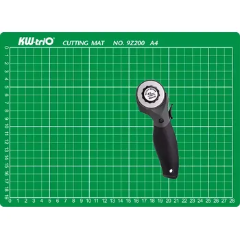 Řezačka papíru Sada KW-triO řezací podložka A4 + řezací kolečko - výhodná cena