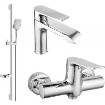 Vodovodní baterie Mexen Pecos DS62 sprchový set, chrom - 72704DS62-00 Bateriové soupravy