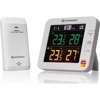 Meteostanice Teploměr-vlhkoměr BRESSER Smart Home 7kanálový Tuya