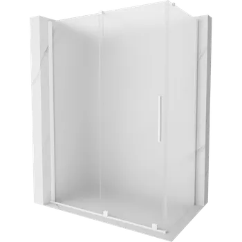 Mexen Velar posuvná sprchová kabina 150 x 90 cm, mat, bílá - 871-150-090-31-20 Sprchové kouty