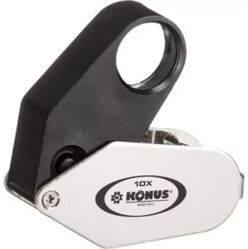 Lupa Zvětšovací lupa s osvětlením Konus Linen Tester - 10x