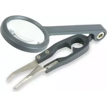 Lupa Lupa s kleštěmi Carson Fish’n Grip OD-99 - 4,5x (30mm)