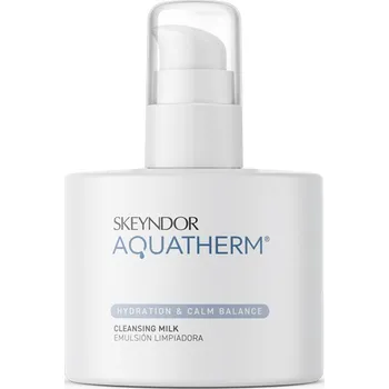 Skeyndor Aquatherm Cleansing Milk 250 ml - čisticí mléko pro odstranění make-upu a nečistot vysoce šetrné čisticí mléko pro suchou a citlivou pleť