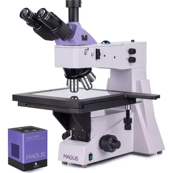 Mikroskop Mikroskop MAGUS Metal D650 BD (50-800x) s kamerou