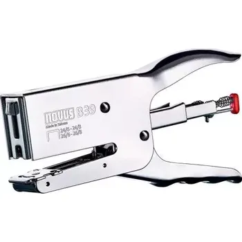 Sešívačka Novus B 39 chromové provedení - 021-0094