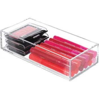 Úložný box iDesign Transparentní organizér Clarity, 20 x 10 cm Rozbale(v)né, poškrábané