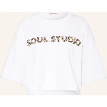 Dámské tričko Smith & Soul Dámské Tričko, bílá / světle hnědá / tmavě...