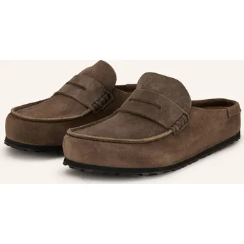 Dámská obuv Birkenstock Mules Naples Wrapped, hnědá