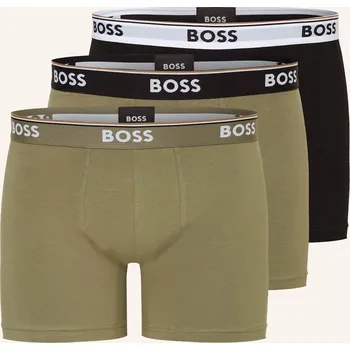 Pánské spodní prádlo Boss Pánské Boxerky Power, 3 Kusy V Balení, světle zelená /...