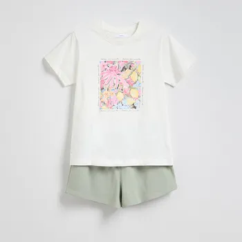 Dámský kabát Reserved - Dvoudílné pyžamo - mátově zelená - 841CR-65X - 841CR-65X-S