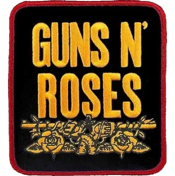 Pánské ponožky Guns N' Roses Stacked Nažehlovačka Black