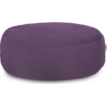 Taburet Plyšová podnožka fialová