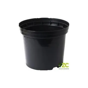 Květináč Kontejner 19cm, 3l černý
