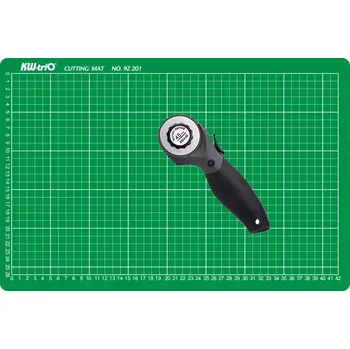 Řezačka papíru Sada KW-triO řezací podložka A3 + řezací kolečko - výhodná cena