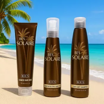 Kosmetická sada BES Solaire Letní sada – Ochrana a péče o vlasy během léta