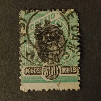 Sběratelství Známka Brazílie, 300 R, Mi.110#