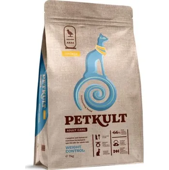 Krmivo pro kočku Petkult Cat Weight Control Chicken - 7kg