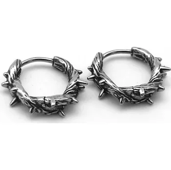 Náušnice Steel Edge Náušnice kroužky WJHE268