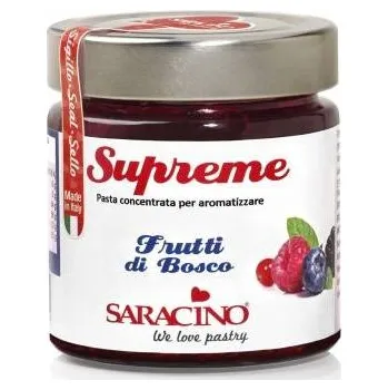 Ochucovací pasta lesní ovoce 200g - Saracino