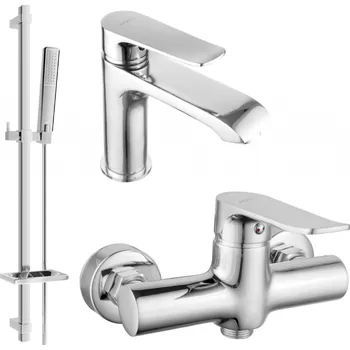 Vodovodní baterie Mexen Pecos DQ72 sprchová sada, chrom - 72704DQ72-00 Bateriové soupravy