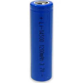 Článková baterie Li-Ion 14500 1200mAh 3.7V 3C