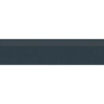 Dlažba Compila Storm - schodovka rektifikovaná 29,8x119,8 černomodrá, tl. 9 mm DCPVD870