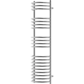 Radiátor Mexen Eros koupelnový radiátor 1200 x 318 mm, 332 W, chrom - W112-1200-318-00-01 Koupelnové radiátory