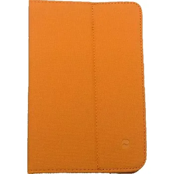 Pouzdro na tablet Solight univerzální pouzdro - desky z polyuretanu pro tablet nebo čtečku 7'', oranžové