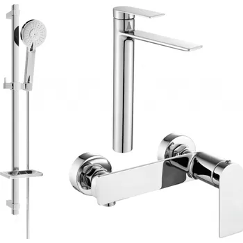 Vodovodní baterie Mexen Zero DQ40 sprchová sada, chrom - 71114DQ40-00 Bateriové soupravy