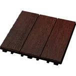 Rettenmeier WPC dlaždice zacvakávací, terrakota, 30 × 30 cm, 4 ks 3940005900300