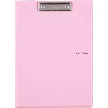Psací podložka Uzavír.psací podložka s klipem Pastelini,A4 ,růž