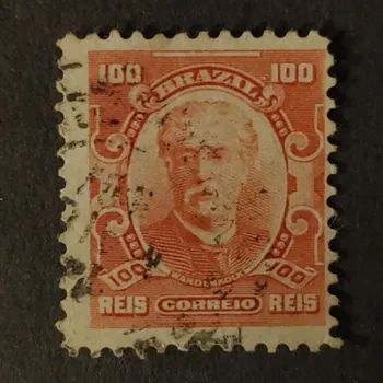 Sběratelství Známka Brazílie, 100 R, Mi.166b#