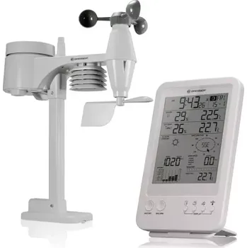 Meteostanice Profi meteostanice BRESSER 5-v-1, bílá