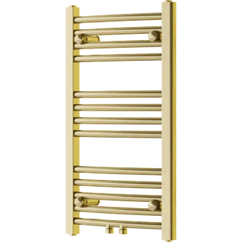 Radiátor Mexen Ares koupelnový radiátor 700 x 400 mm, 189 W, zlatý - W102-0700-400-00-50 Koupelnové radiátory