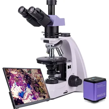 Mikroskop Mikroskop MAGUS Pol D800 LCD (40-600x) s kamerou