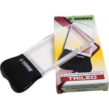 Lupa Lupa na čtení s osvětlením Konus Triled - 2x