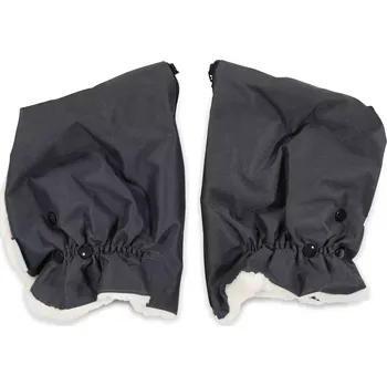 Rukávník Hauck Rukavice na kočárek 2v1 Grab Me, black