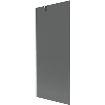 Vanová zástěna Mexen Next vanová zástěna 1-křídlová 80 x 150 cm, grafit, chrom - 895-080-000-00-40-01 Vanové zástěny